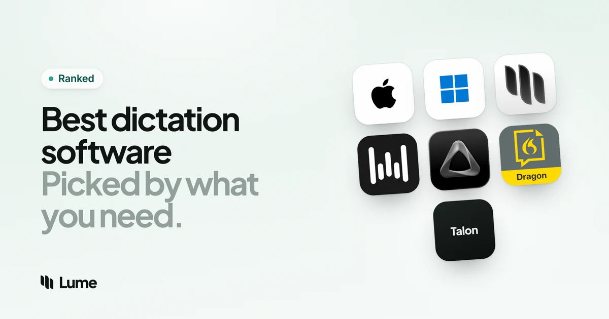 Best Dictation Software in 2026: Mac and Windows Picks by Use Case