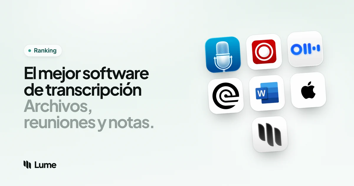 Mejor software de transcripción en 2026: para archivos, reuniones y entrevistas