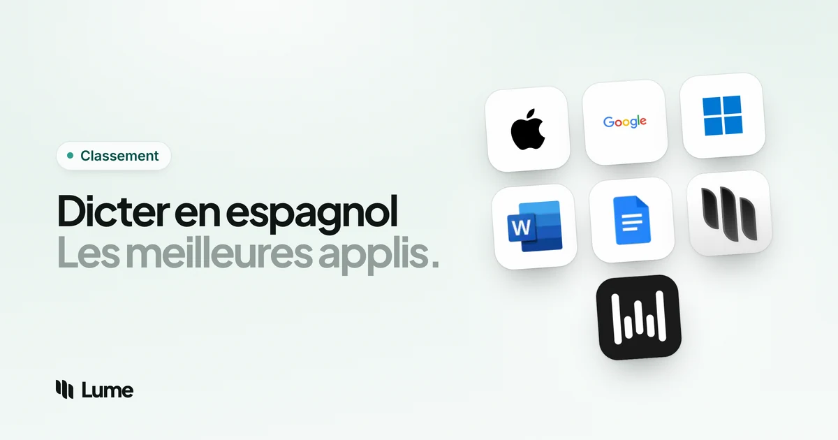 Meilleures applis de dictée en espagnol en 2026 : options gratuites et payantes